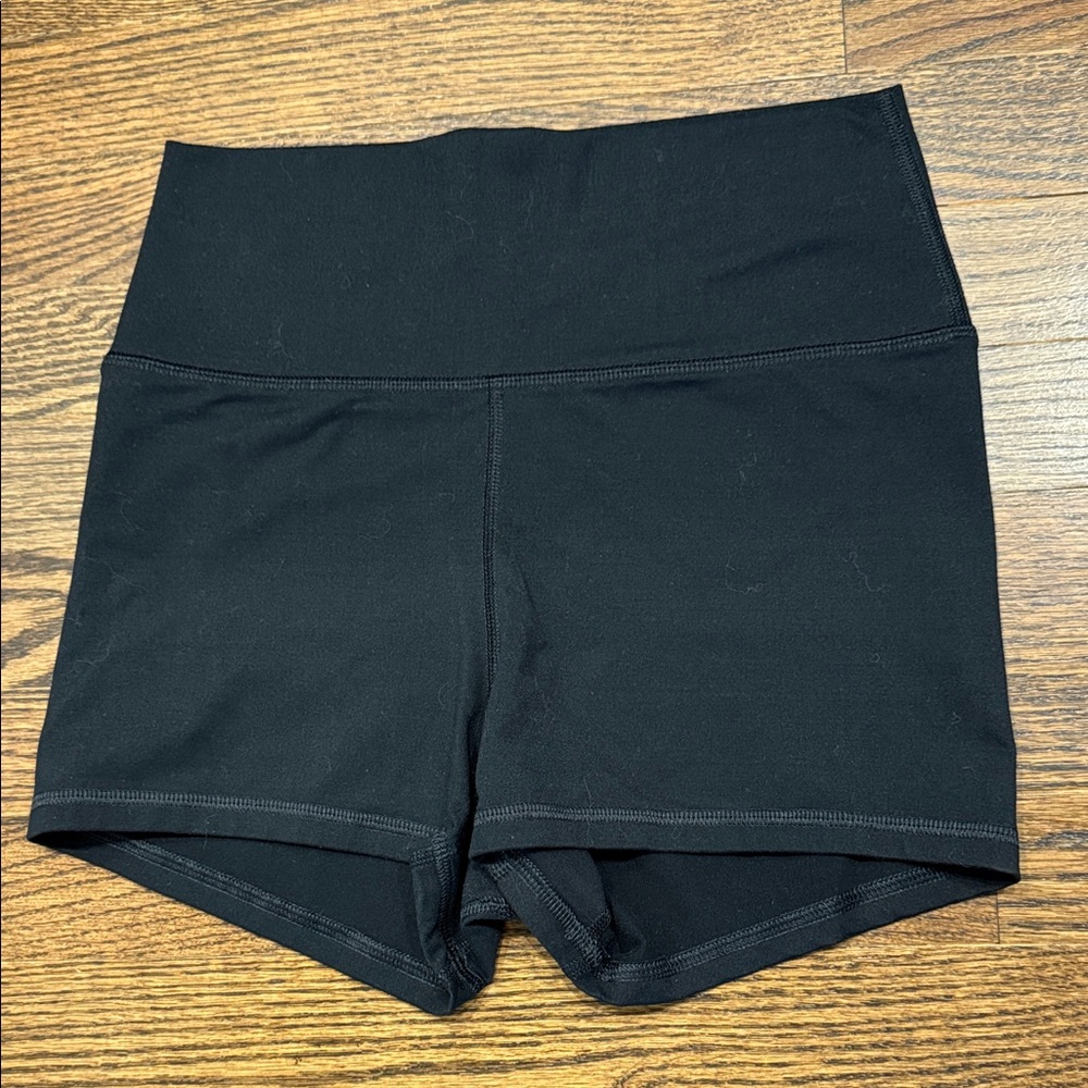 Fleo High Waist Black Women's Shorts